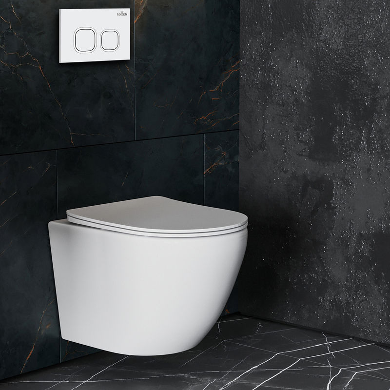 Инсталляция для унитаза Roxen StounFix Dual Fresh 826157 4 в 1 (состоит из: 710200, Santi 410280W)