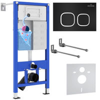 Инсталляция для унитаза Roxen StounFix Dual Fresh 828474 4 в 1 (состоит из: 710200, Santi 410280B) — 1