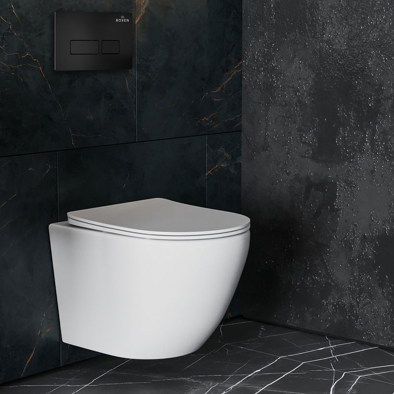 Инсталляция для унитаза Roxen StounFix Dual Fresh 847702 4 в 1 (состоит из: 710200, Caspia 410280B)