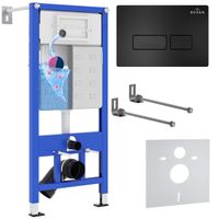 Инсталляция для унитаза Roxen StounFix Dual Fresh 847702 4 в 1 (состоит из: 710200, Caspia 410280B) — 1