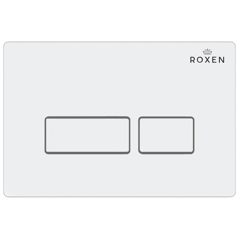 Унитаз подвесной с инсталляцией Roxen StounFix Dual Fresh 850609 6 в 1 (состоит из: 710200, Caspia 410280W; 530110-01G)