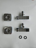 Маргроид 855-504 Вентиль запорный угловой 3/4''х1/2'' г/ш квадратный хром + отражатели