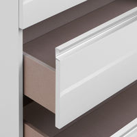 Тумба с раковиной Roca The Gap New 80 см 857399806 + 32799C000 белый глянцевый — 7