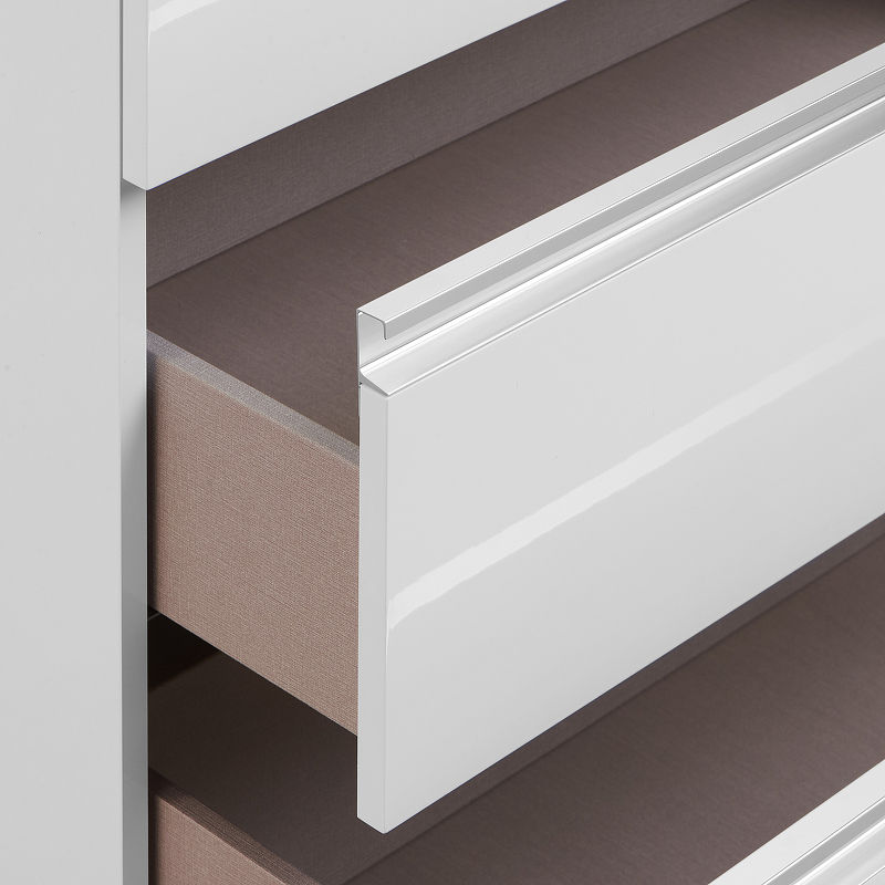 Тумба с раковиной Roca The Gap New 80 см 857399806 + 32799C000 белый глянцевый