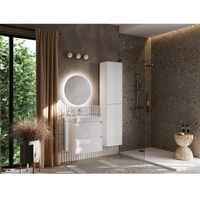 Тумба с раковиной Roca Ona 60 см 857613509 + ZRU9307561 белый матовый — 9