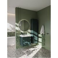 Тумба с раковиной Roca Ona 60 см 857613513 + ZRU9307561 зеленый матовый — 8