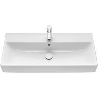 Тумба с раковиной Roca Oleta 80 см 857640501 + 3274C500Y белый матовый — 8