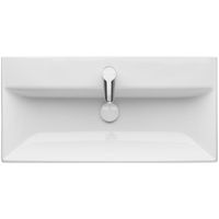 Тумба с раковиной Roca Oleta 80 см 857640501 + 3274C500Y белый матовый — 7