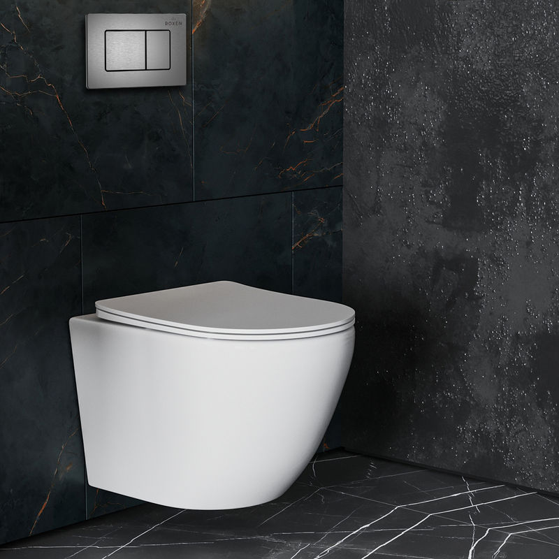 Инсталляция для унитаза Roxen StounFix Dual Fresh 859290 4 в 1 (состоит из: 710200, Steel 420280G)