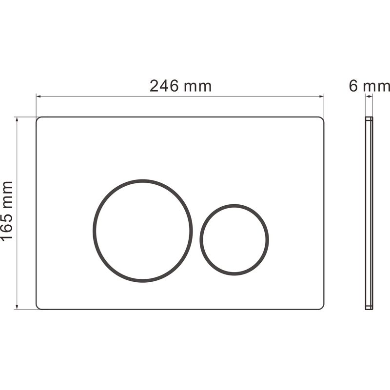 Инсталляция для унитаза Roxen StounFix Dual Fresh 868400 4 в 1 (состоит из: 710200, Steel 420260-CHG)