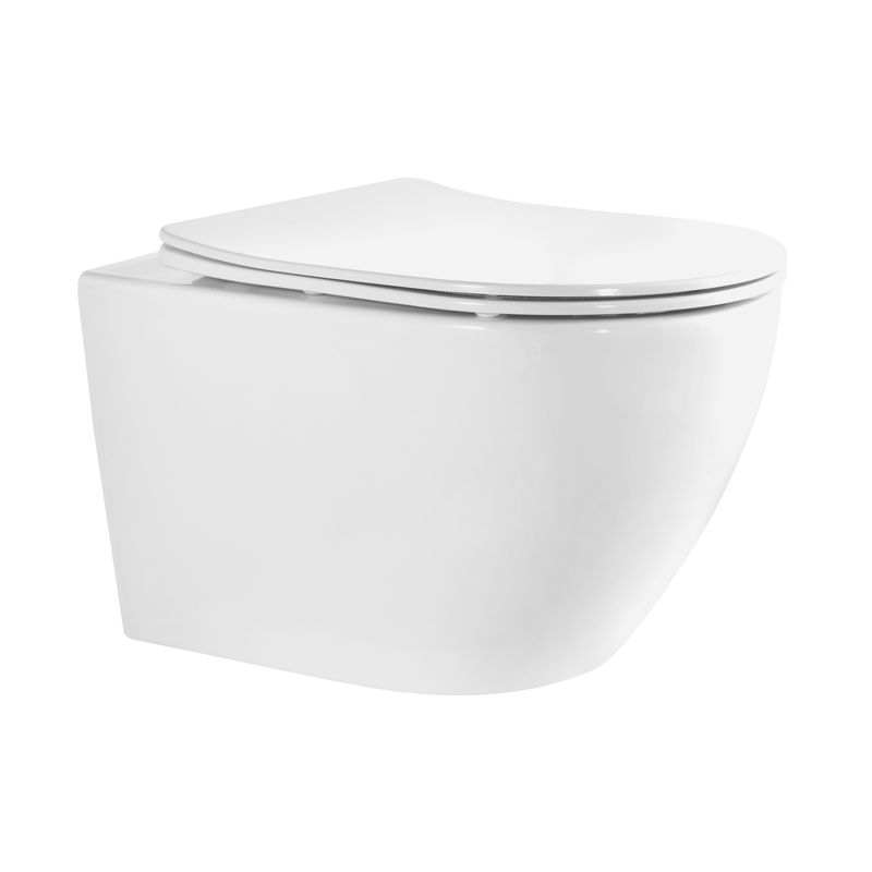 Унитаз подвесной с инсталляцией Roxen StounFix Dual Fresh 868413 6 в 1 (состоит из: 710200, Caspia 410280B, 530205-01-L)