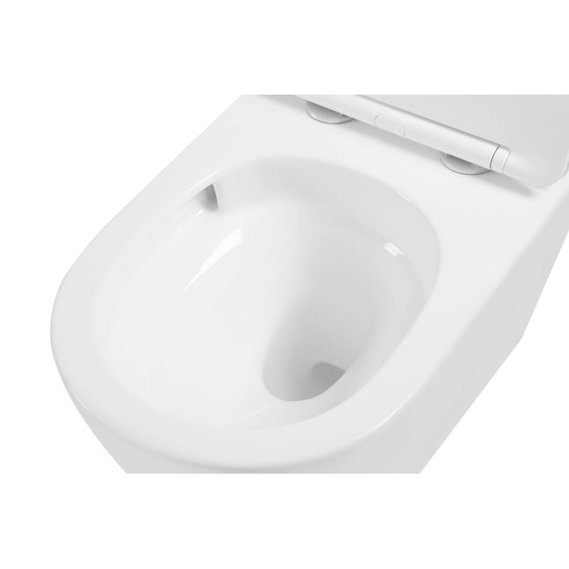 Унитаз подвесной с инсталляцией Roxen StounFix Dual Fresh 868415 6 в 1 (состоит из: 710200, Caspia 410280M, 530205-01-L)