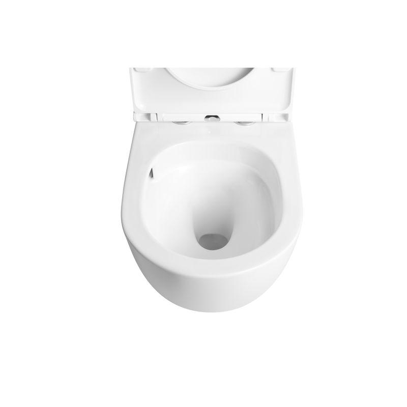 Унитаз подвесной с инсталляцией Roxen StounFix Dual Fresh 868417 6 в 1 (состоит из: 710200, Caspia 410280DG, 530205-01-L)