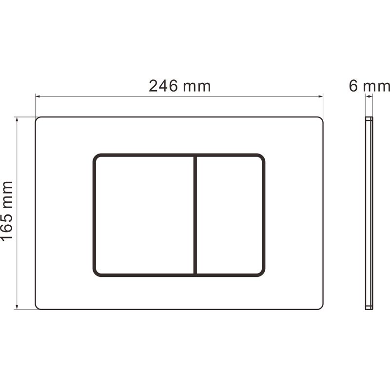 Унитаз подвесной с инсталляцией Roxen StounFix Dual Fresh 868457 6 в 1 (состоит из: 710200, Steel 420280WM, 530205-01-L)