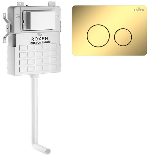 Инсталляция для унитаза Roxen Attach 868654 3 в 1 (состоит из: 710215, Steel 420260-CHG)