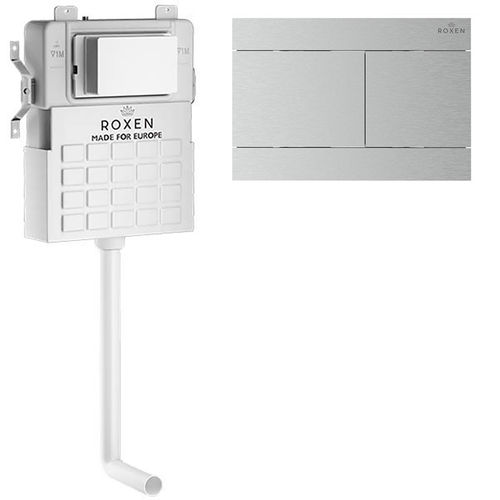 Инсталляция для унитаза Roxen Attach 868663 3 в 1 (состоит из: 710215, Velar 420300S)