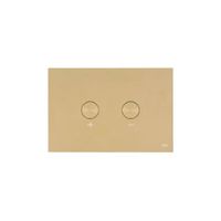 Кнопка смыва OLI Blink 878781 белое золото — 1