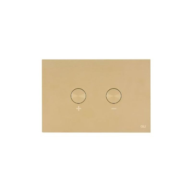 Кнопка смыва OLI Blink 878781 белое золото