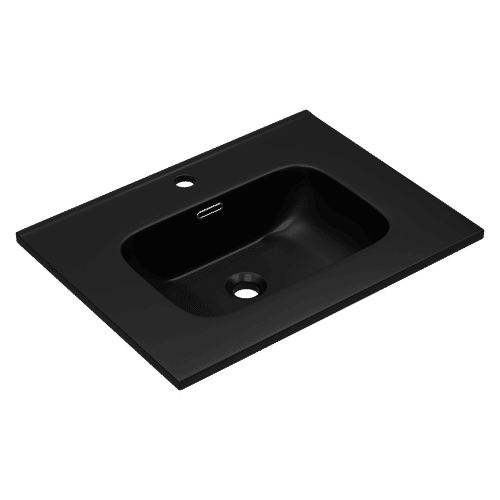 Раковина Ceramalux 9060MMB 60 см черный