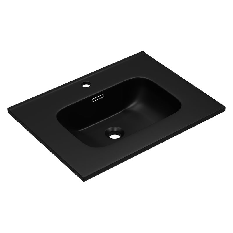 Раковина Ceramalux 9060MMB 60 см черный