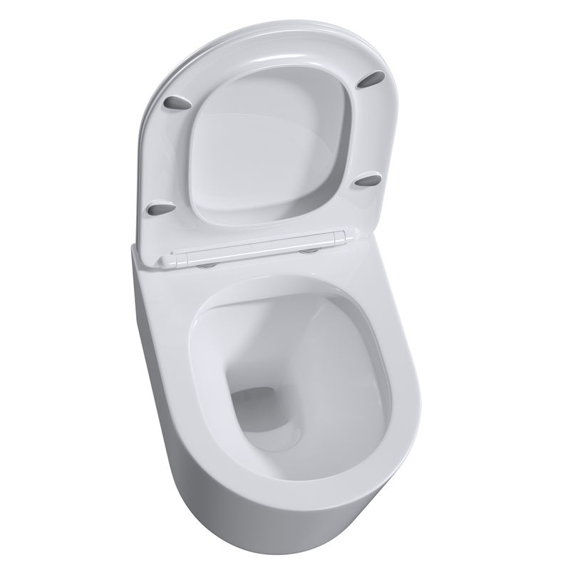 Унитаз подвесной с инсталляцией Roxen StounFix Dual Fresh 918025 6 в 1 (состоит из: инсталляции 710200, кнопки Santi 410280CH, 530120-01)