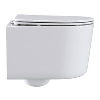 Унитаз подвесной с инсталляцией Roxen StounFix Dual Fresh 918025 6 в 1 (состоит из: инсталляции 710200, кнопки Santi 410280CH, 530120-01) — 7