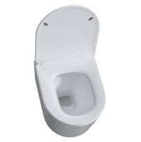 Унитаз подвесной с инсталляцией Roxen StounFix Dual Fresh 918025 6 в 1 (состоит из: инсталляции 710200, кнопки Santi 410280CH, 530120-01) — 9