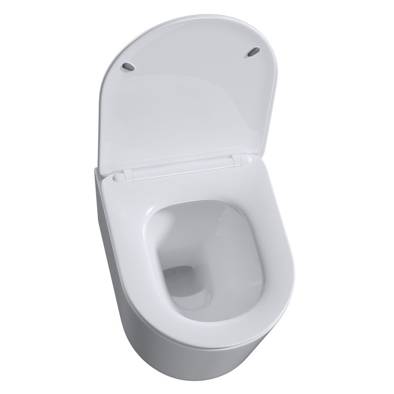 Унитаз подвесной с инсталляцией Roxen StounFix Dual Fresh 918025 6 в 1 (состоит из: инсталляции 710200, кнопки Santi 410280CH, 530120-01)