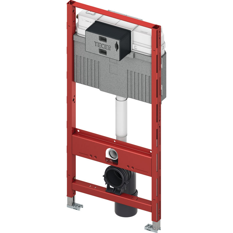 Инсталляция для унитаза TECE 9300430 3 в 1 profil kit с кнопкой нержавеющая сталь, сатин (9300302+9240430)