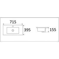 Раквина CeramaLux 9393-70 — 2