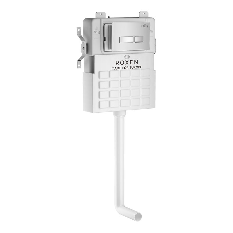 Инсталляция для унитаза Roxen Attach 942959 3 в 1 (состоит из: 710215, Glass 430280W)