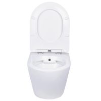 Унитаз подвесной с инсталляцией Roxen StounFix Dual Fresh 962282 6 в 1 (состоит из: инсталляции 710200, кнопки Steel 420260G,530185-01X) — 7