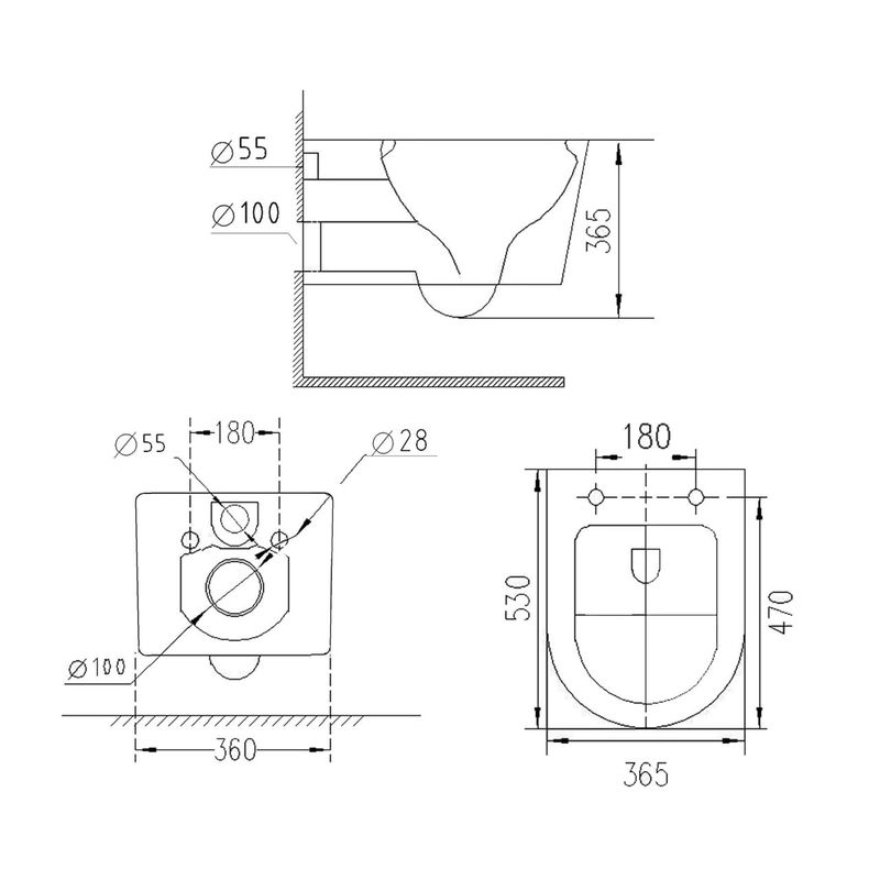 Унитаз подвесной с инсталляцией Roxen StounFix Dual Fresh 964579 6 в 1 (состоит из: 710200, Steel 420280G, 530160-01)