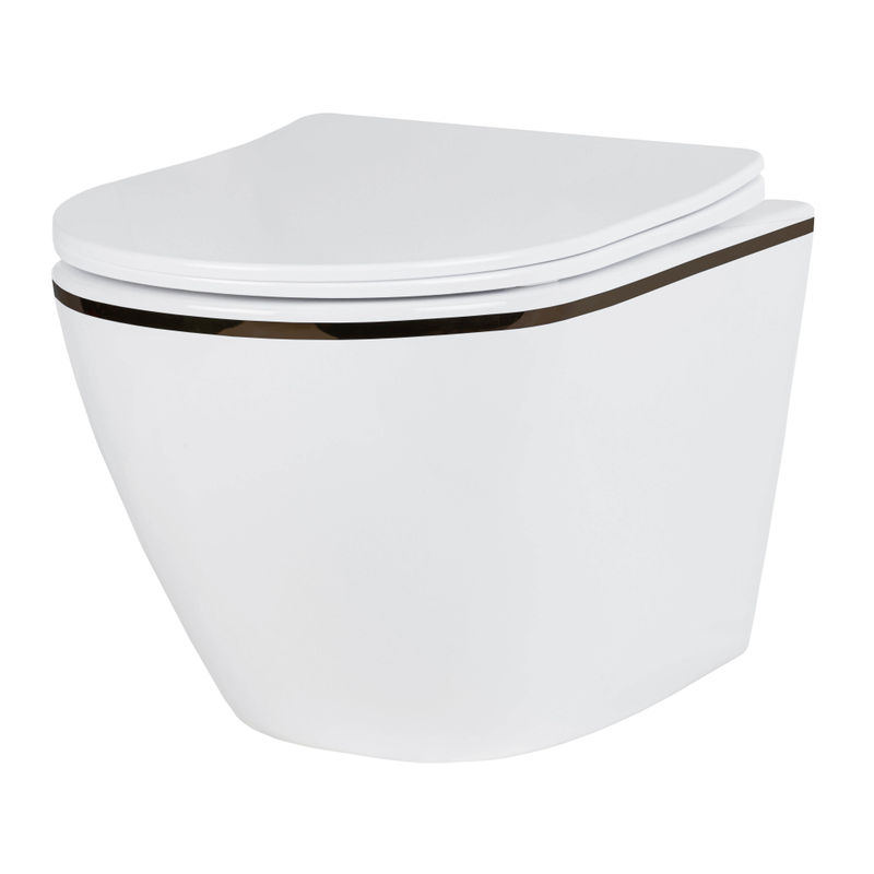 Унитаз подвесной с инсталляцией Roxen StounFix Dual Fresh 964715 6 в 1 (состоит из: 710200, Santi 410280M, 530110-01B)