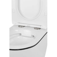 Унитаз подвесной с инсталляцией Roxen StounFix Dual Fresh 964974 6 в 1 (состоит из: 710200, Glass 430280B, 530110-01B) — 12