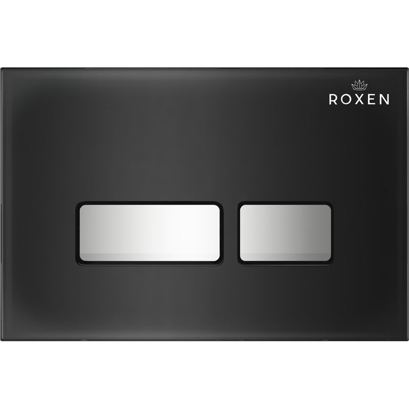 Унитаз подвесной с инсталляцией Roxen StounFix Dual Fresh 964974 6 в 1 (состоит из: 710200, Glass 430280B, 530110-01B)