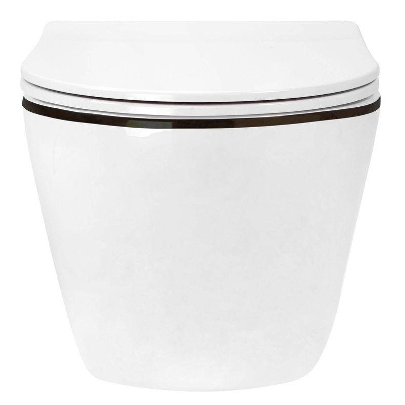 Унитаз подвесной с инсталляцией Roxen StounFix Dual Fresh 964974 6 в 1 (состоит из: 710200, Glass 430280B, 530110-01B)