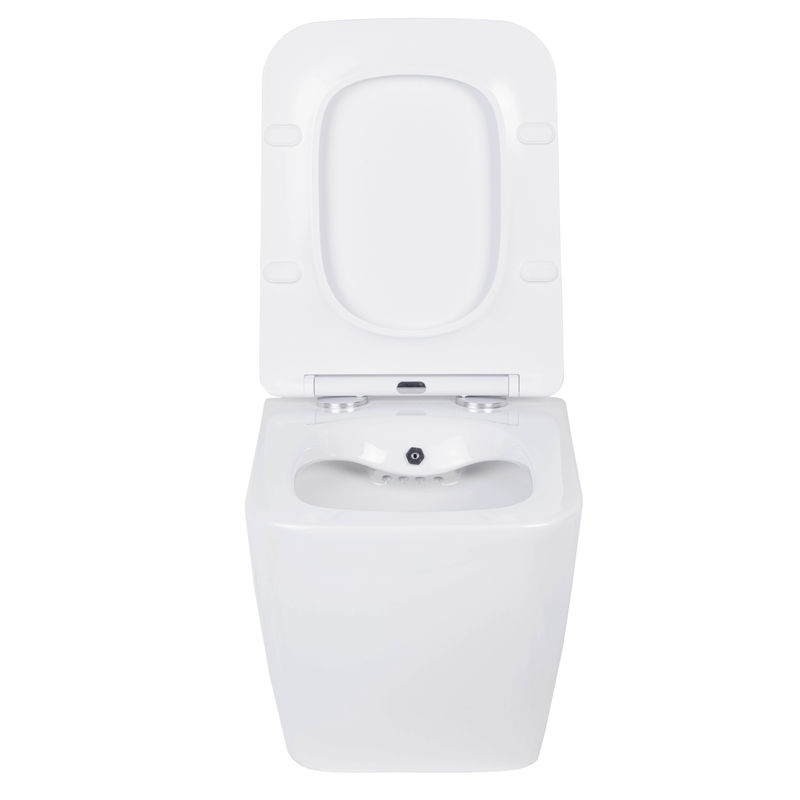 Унитаз подвесной с инсталляцией Roxen StounFix Dual Fresh 966554 6 в 1 (состоит из: 710200, Santi 410280BG, 530135-01X)