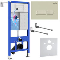 Инсталляция для унитаза Roxen StounFix Dual Fresh 966623 4 в 1 (состоит из: 710200, Caspia 410280BG) — 1