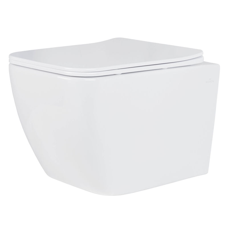 Унитаз подвесной с инсталляцией Roxen StounFix Dual Fresh 966634 6 в 1 (состоит из: 710200, Caspia 410280BG, 530135-01)