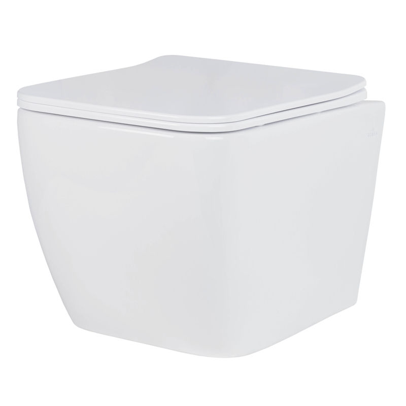 Унитаз подвесной с инсталляцией Roxen StounFix Dual Fresh 966634 6 в 1 (состоит из: 710200, Caspia 410280BG, 530135-01)