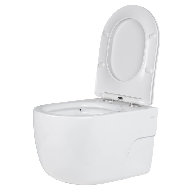 Унитаз подвесной с инсталляцией Roxen StounFix Dual Fresh 966662 6 в 1 (состоит из: 710200, Caspia 410280BG, 530155-01)