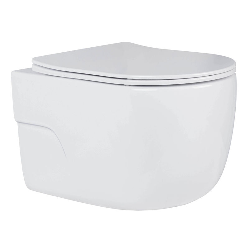 Унитаз подвесной с инсталляцией Roxen StounFix Dual Fresh 966662 6 в 1 (состоит из: 710200, Caspia 410280BG, 530155-01)