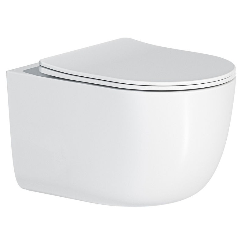 Унитаз подвесной с инсталляцией Roxen StounFix Dual Fresh 966745 6 в 1 (состоит из: 710200, Caspia 410280BG, 530160-01)