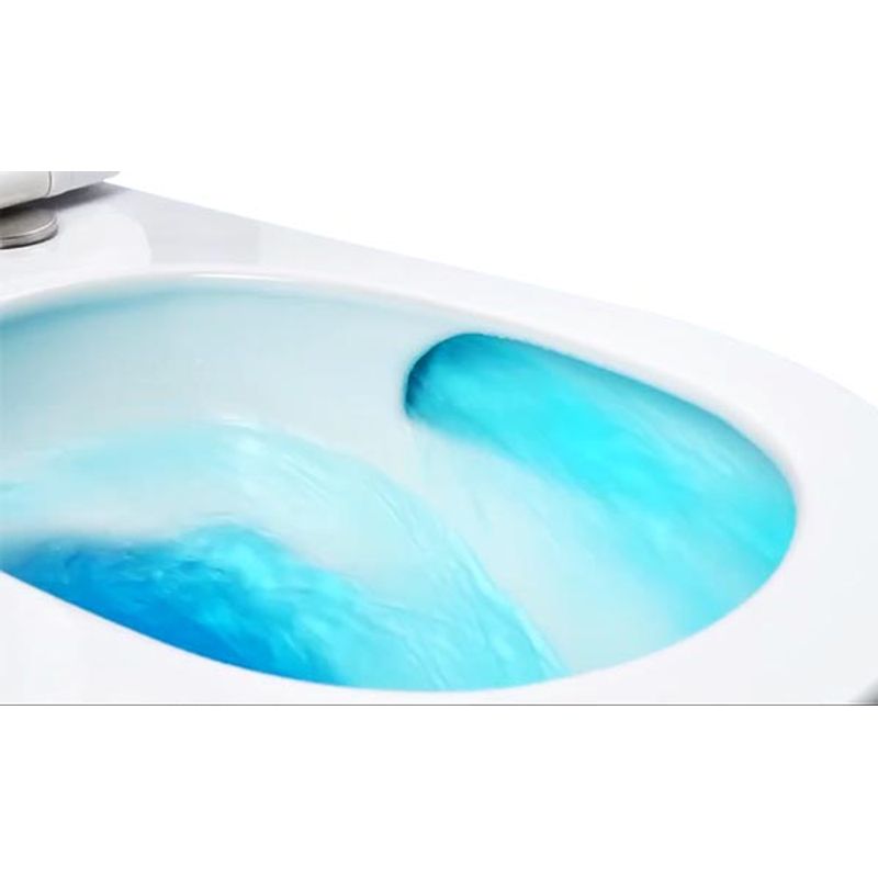 Унитаз подвесной с инсталляцией Roxen StounFix Dual Fresh 966868 6 в 1 (состоит из: 710200, Caspia 410280DG, 530160-01)