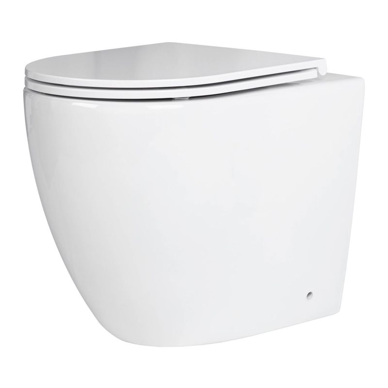 Унитаз приставной с инсталляцией Roxen Attach 966880 5 в 1 (состоит из: 710215, Santi 410260B; 650185-01)