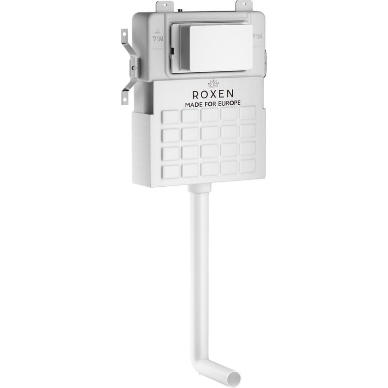 Унитаз приставной с инсталляцией Roxen Attach 967059 5 в 1 (состоит из: 710215, Caspia 410280M; 650185-01)