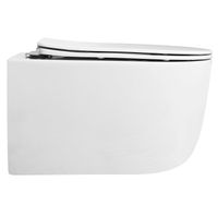 Унитаз подвесной с инсталляцией Roxen StounFix Dual Fresh 968046 6 в 1 (состоит из: 710200, Santi 410260G, 530160-01) — 7