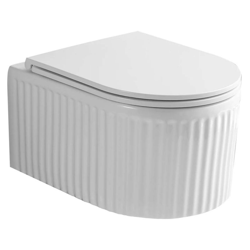 Унитаз подвесной с инсталляцией Roxen StounFix Dual Fresh 968226 6 в 1 (состоит из: 710200, Caspia 410280DG, 530200-01)