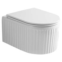 Унитаз подвесной с инсталляцией Roxen StounFix Dual Fresh 968291 6 в 1 (состоит из: 710200, Glass 430280W, 530200-01) — 6